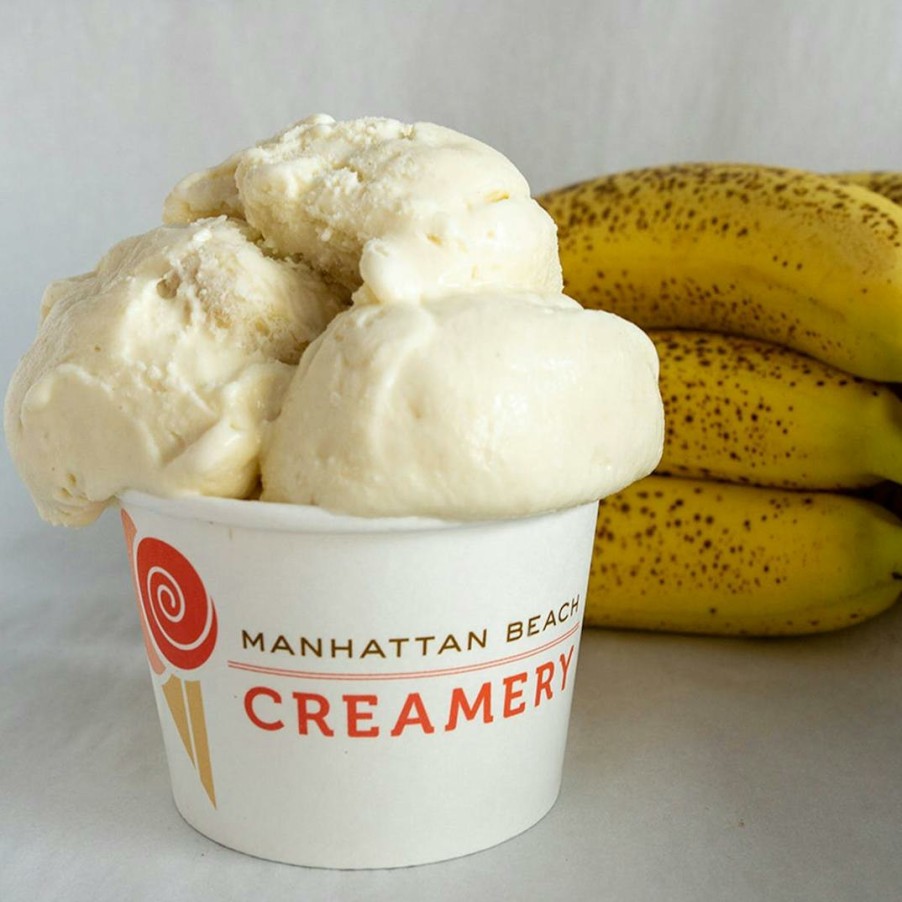 Foods Manhattan Beach Creamery Ice Cream | Bananas Foster Ice Cream - 5 Pints