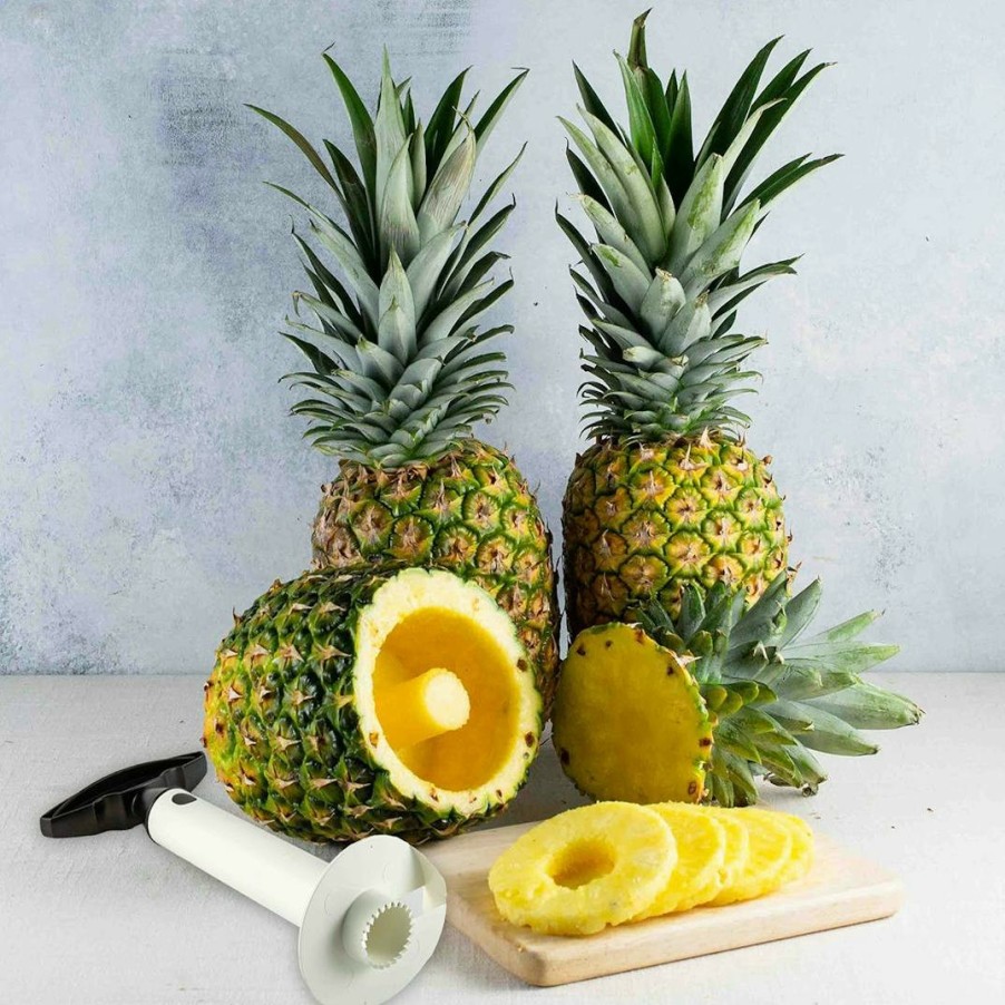 Foods Melissa's Produce Fruits | Gold Pineapples - 2 Pack With Corer