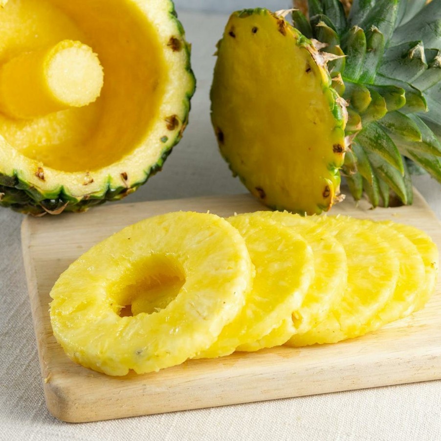 Foods Melissa's Produce Fruits | Gold Pineapples - 2 Pack With Corer