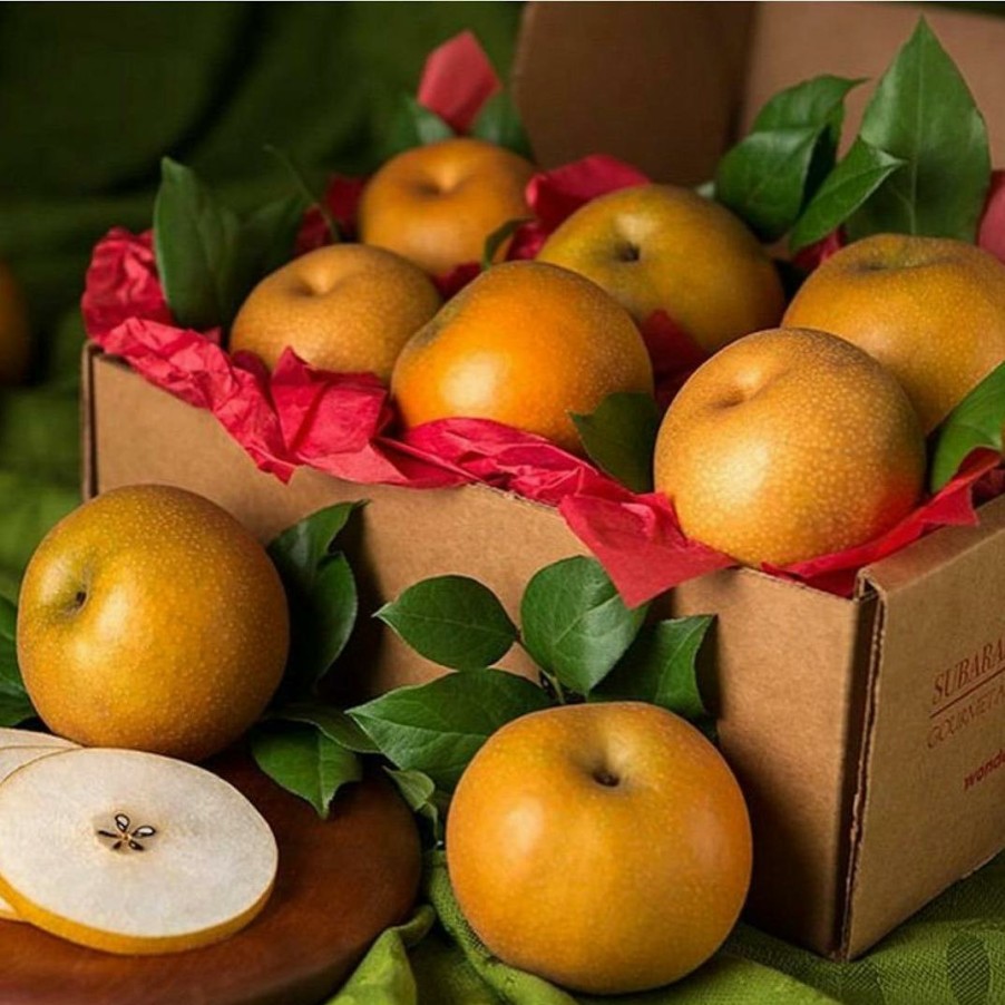 Foods Subarashii Kudamono Asian Pears Fruits | Junosan Asian Pear Gift Box - Small