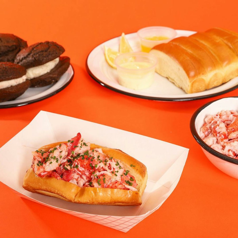 Foods Bite Into Maine Lobster Rolls | Bite Into Maine Complete Dinner Kit For 4