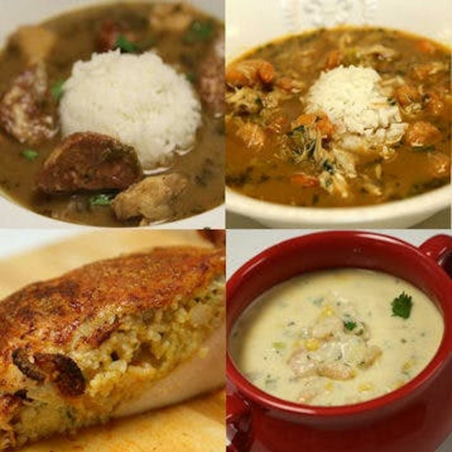 Foods Gourmet Butcher Block Soups & Chowders | Stuffed Chicken, Soup + Gumbo Combo Pack