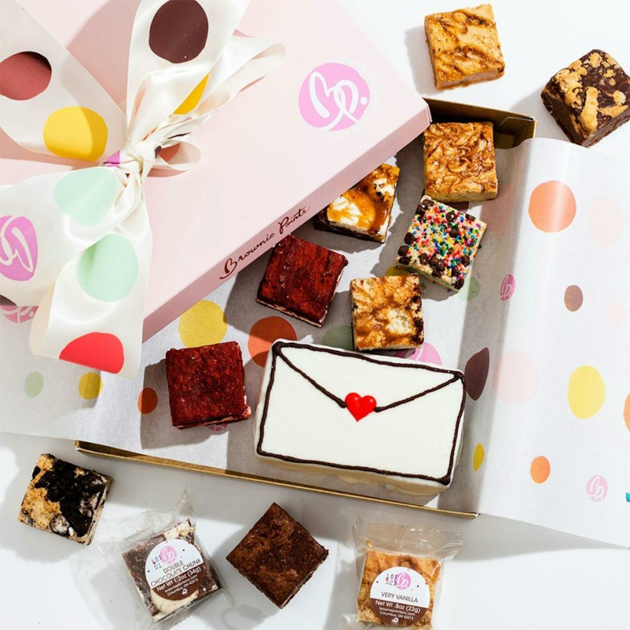 Foods Brownie Points Brownies | Love Letter Brownie Gift Box