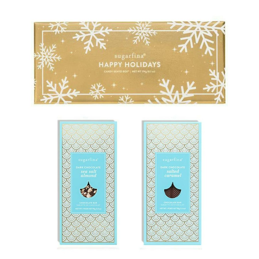 Foods Sugarfina Chocolate | Happy Holidays Candy Gift Box - 5 Pack