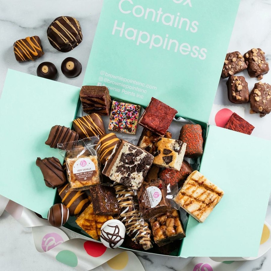 Foods Brownie Points Brownies | Sweet Treat Sampler Gift Basket