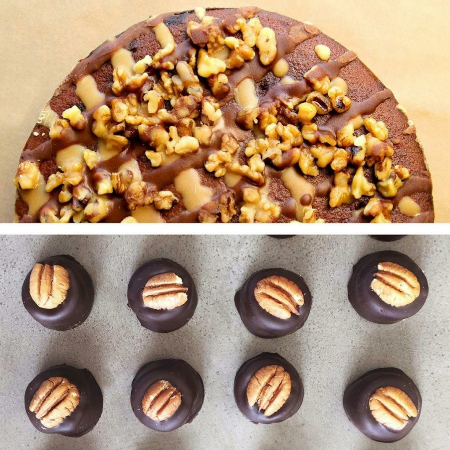 Foods Kentucky Woods Chocolate | Kentucky Bourbon Barrel Cake + Bourbon Ball Combo