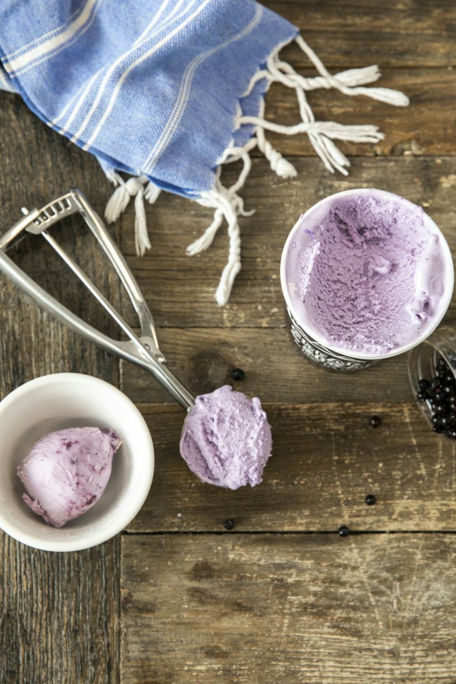 Foods Cream + Sugar Ice Cream | Huckleberry Artisan Ice Cream - 6 Pints