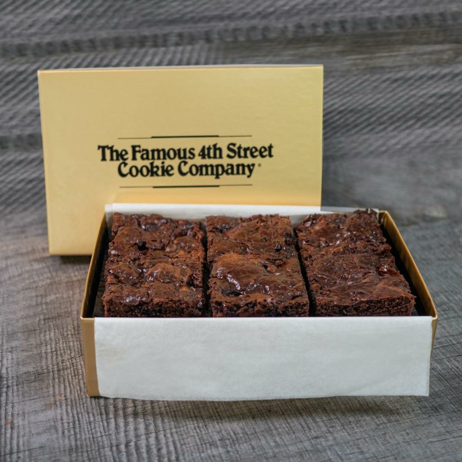 Foods Famous 4th Street Cookie Co. Cookie Gifts | Treasure Box Of Brownies - 12 Pack