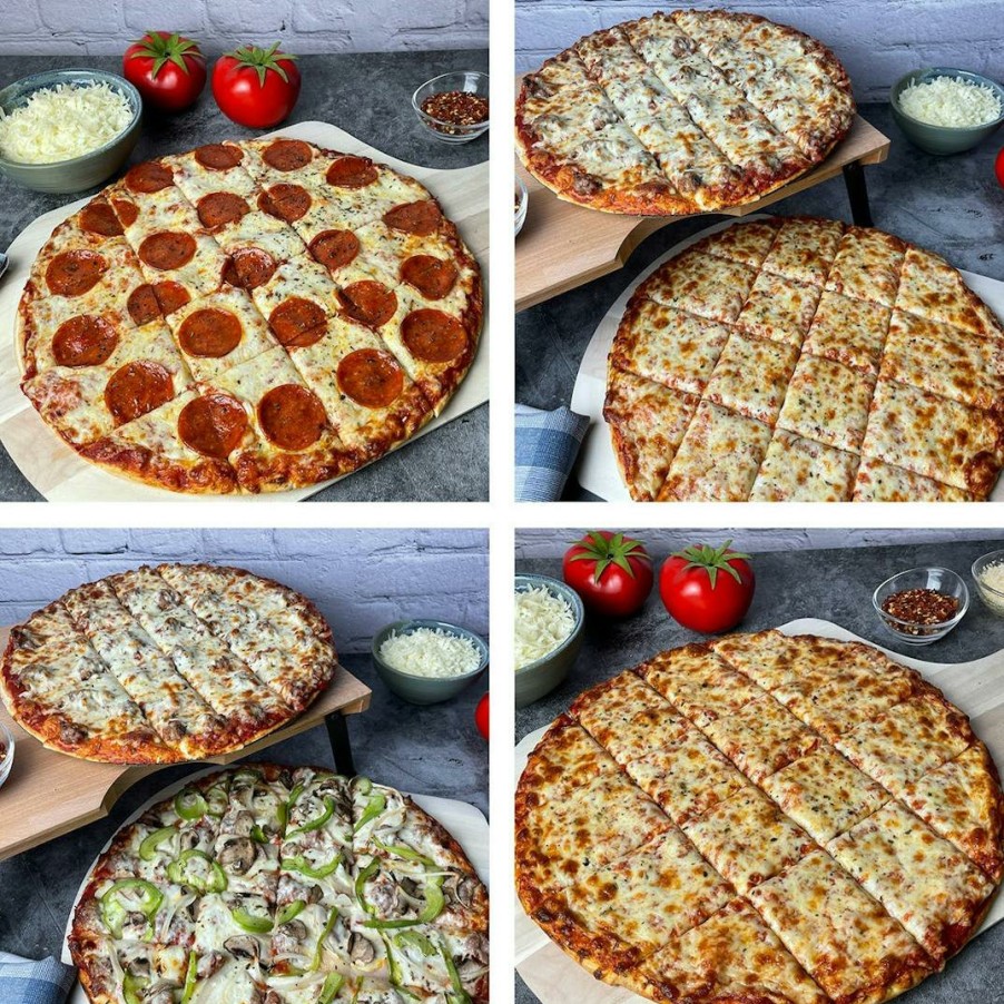 Foods Bill's Pizza & Pub Neapolitan Pizza | Thin Crust Pizza Assortment - 6 Pack