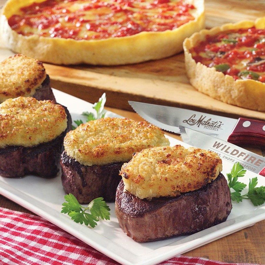 Foods Lou Malnati's Pizza Chicago Deep Dish Pizza | 2 Lou Malnati'S Deep Dish Pizzas + 4 Wildfire Filets